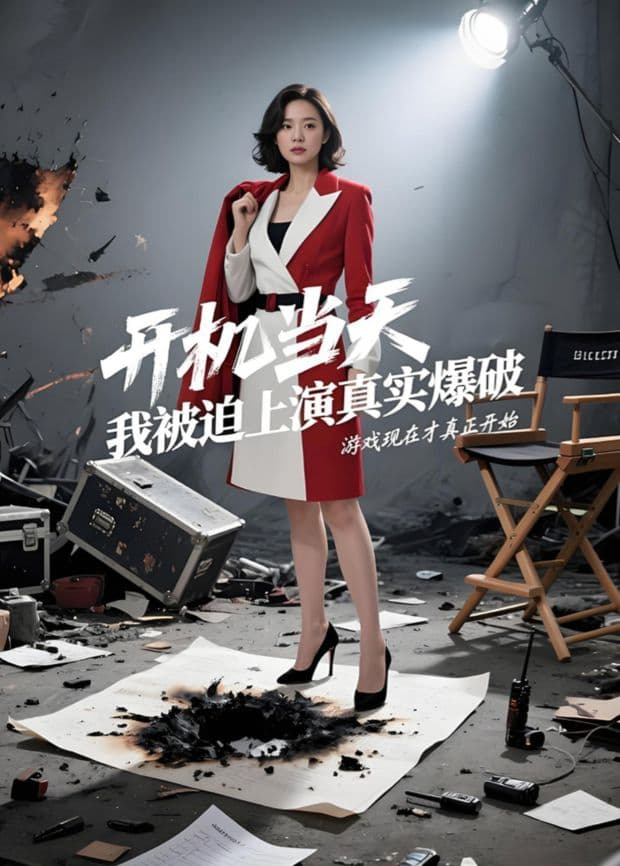 开机当天,我被迫上演真实爆破(AI短剧)海报